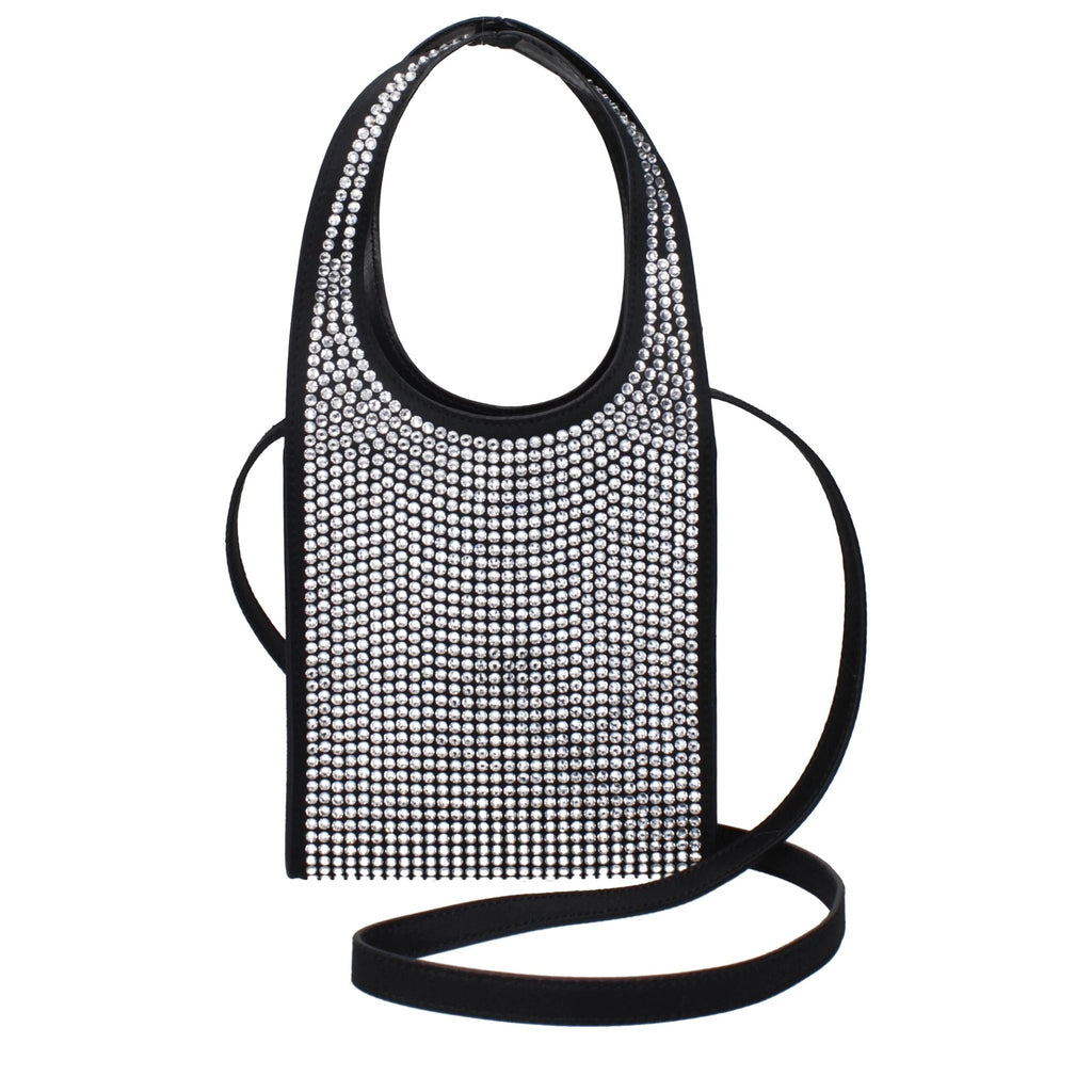 Sac à main en tissu noir Coperni