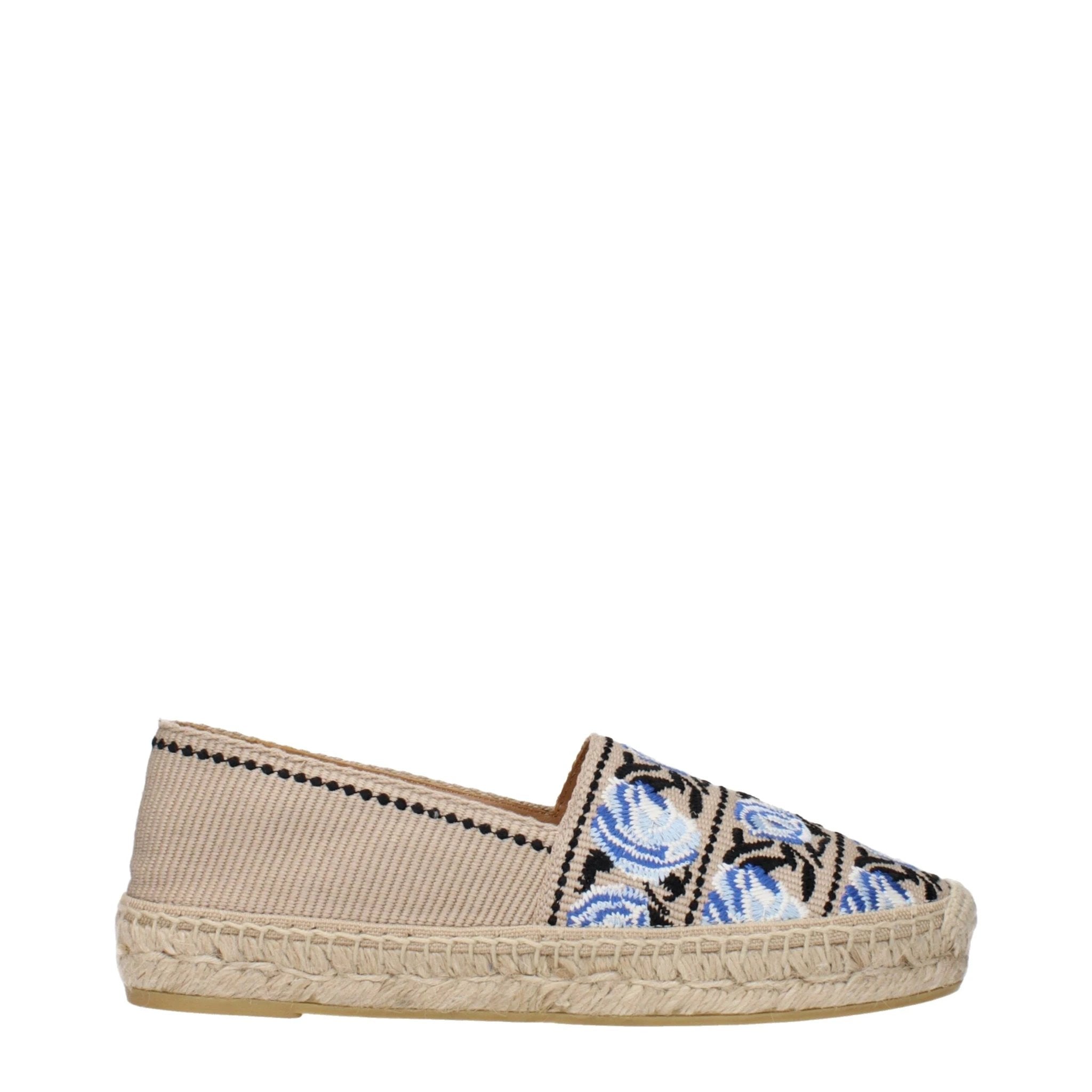 Espadrilles Prada en tissu beige