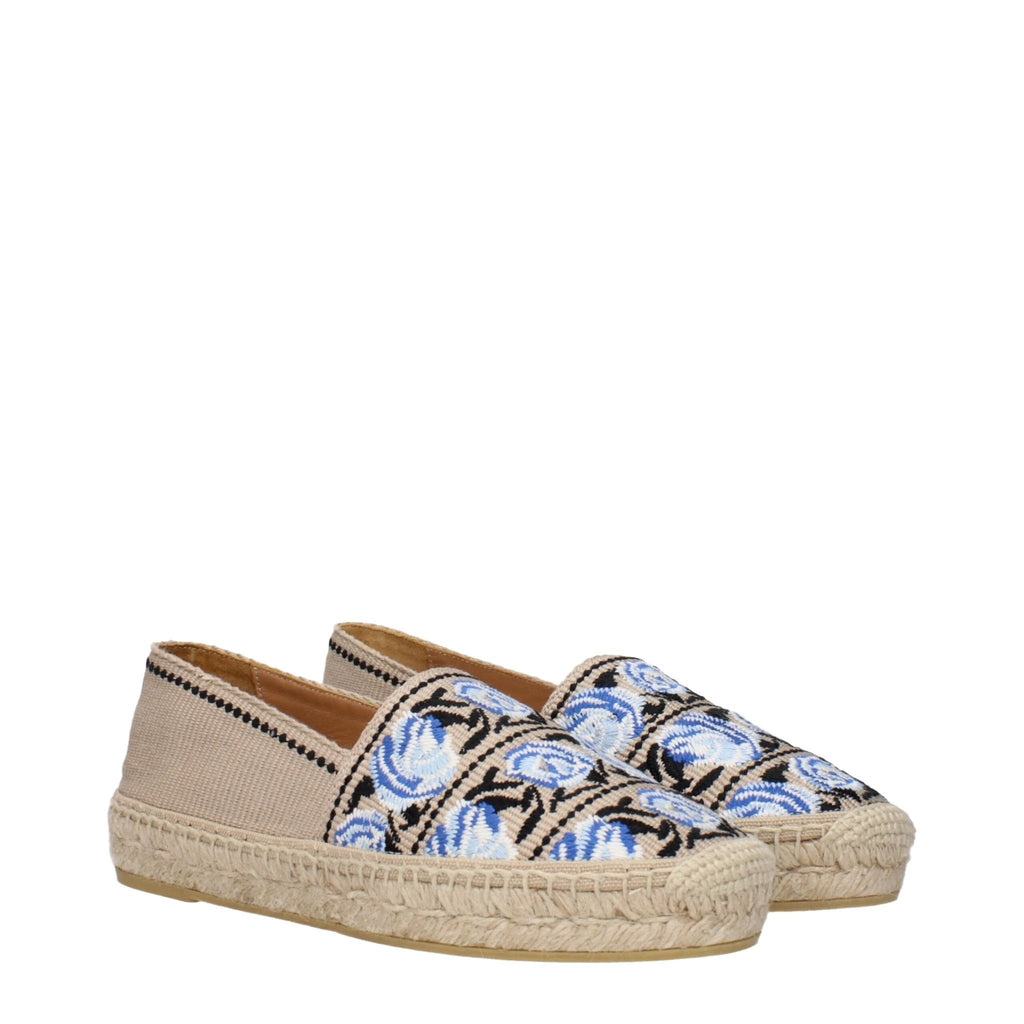Espadrilles Prada en tissu beige
