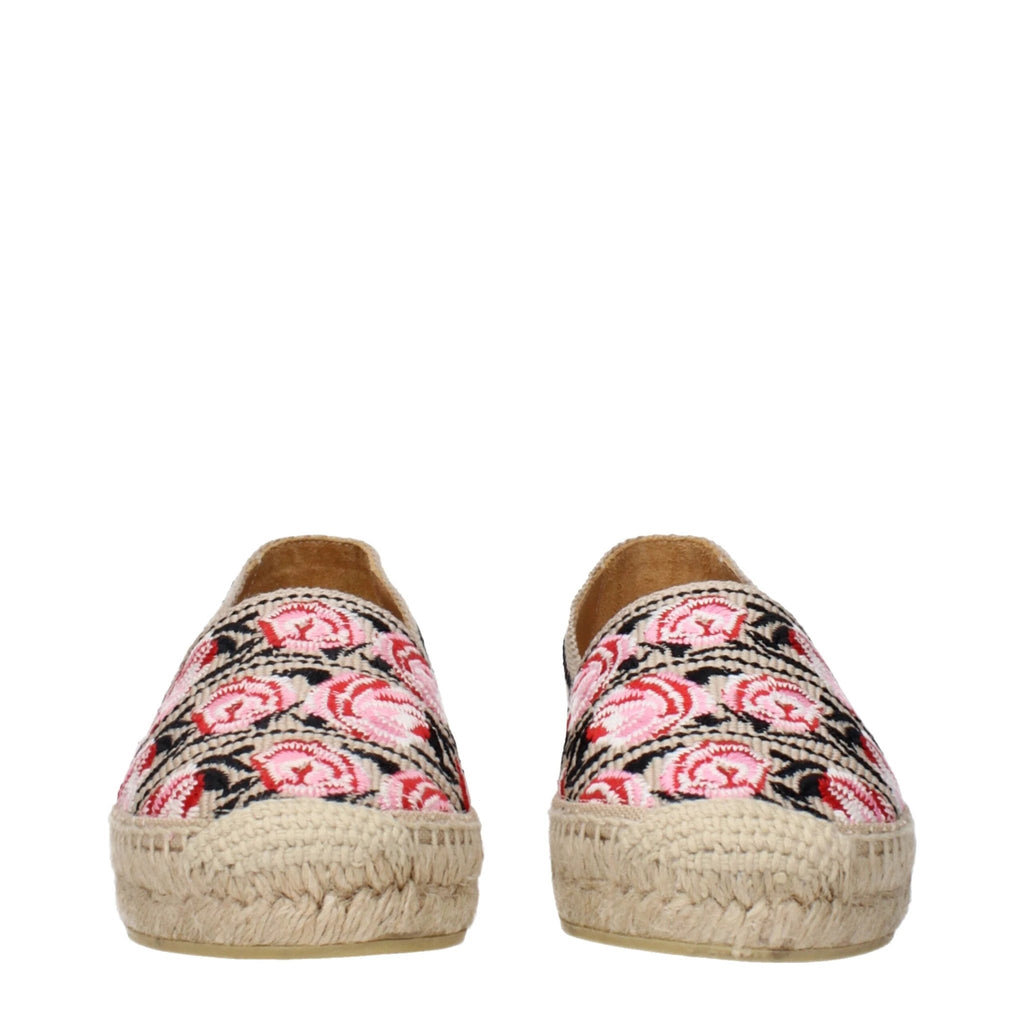 Espadrilles Prada en tissu beige