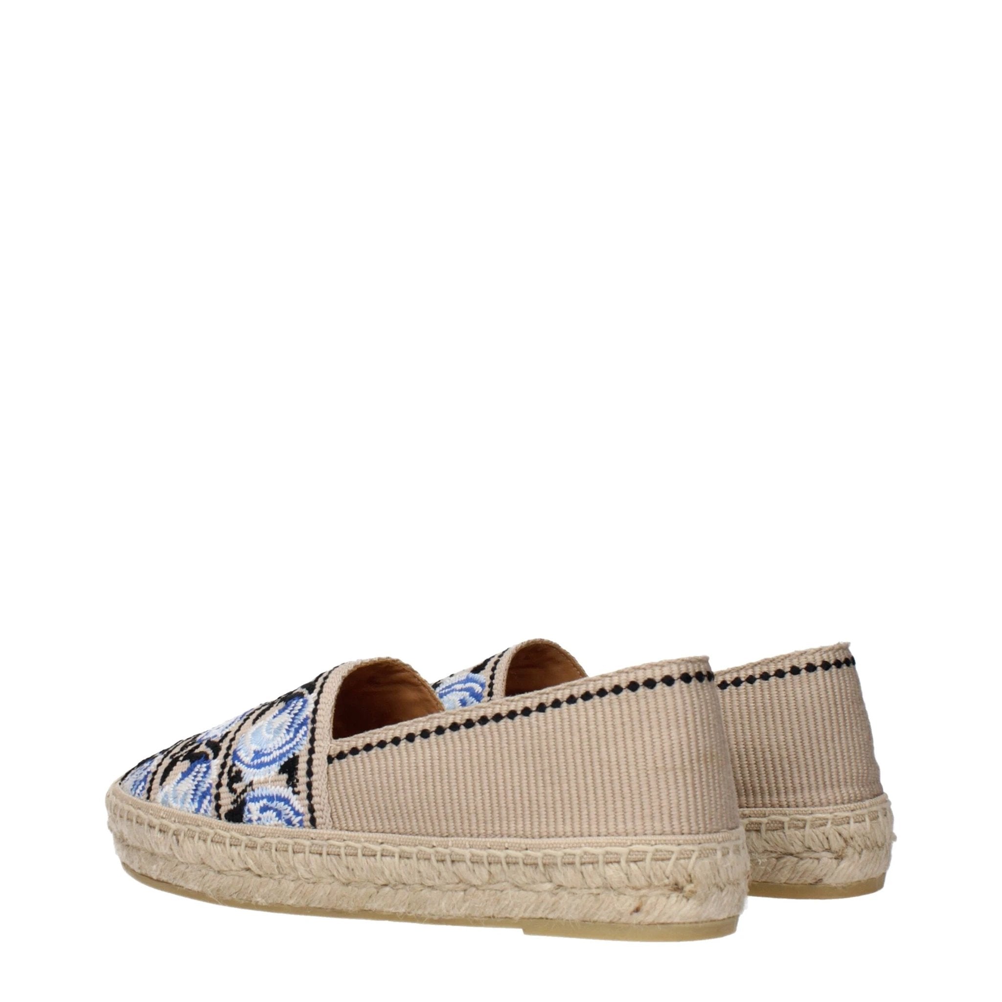 Espadrilles Prada en tissu beige