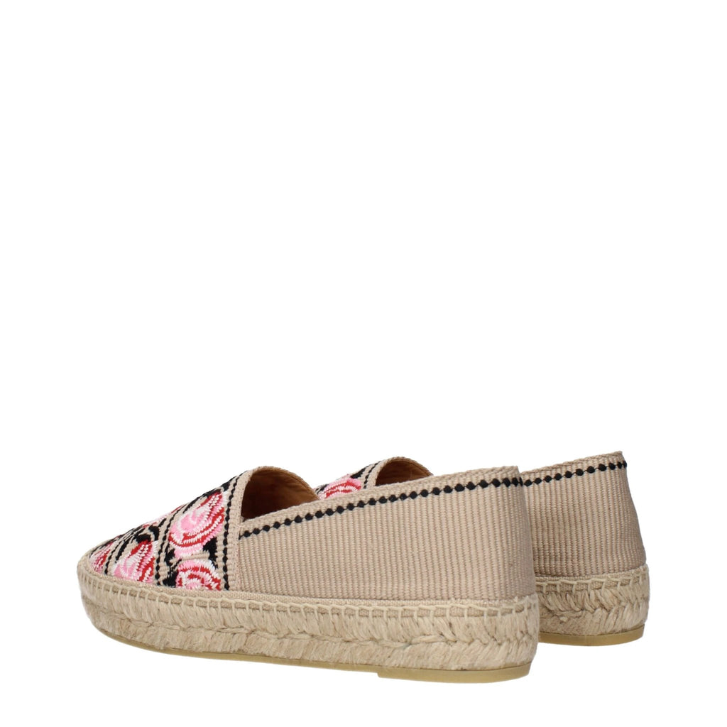 Espadrilles Prada en tissu beige