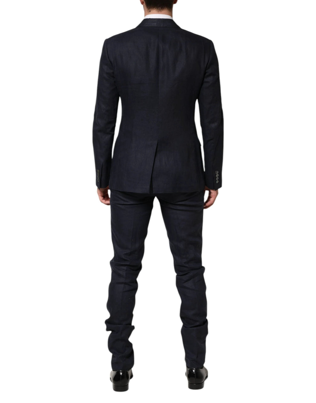 Dolce & Gabbana Dark Blue Double Breasted 2 Piece Suit by Dolce & Gabbana