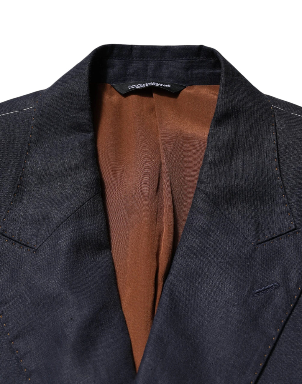 Dolce & Gabbana Dark Blue Double Breasted 2 Piece Suit by Dolce & Gabbana