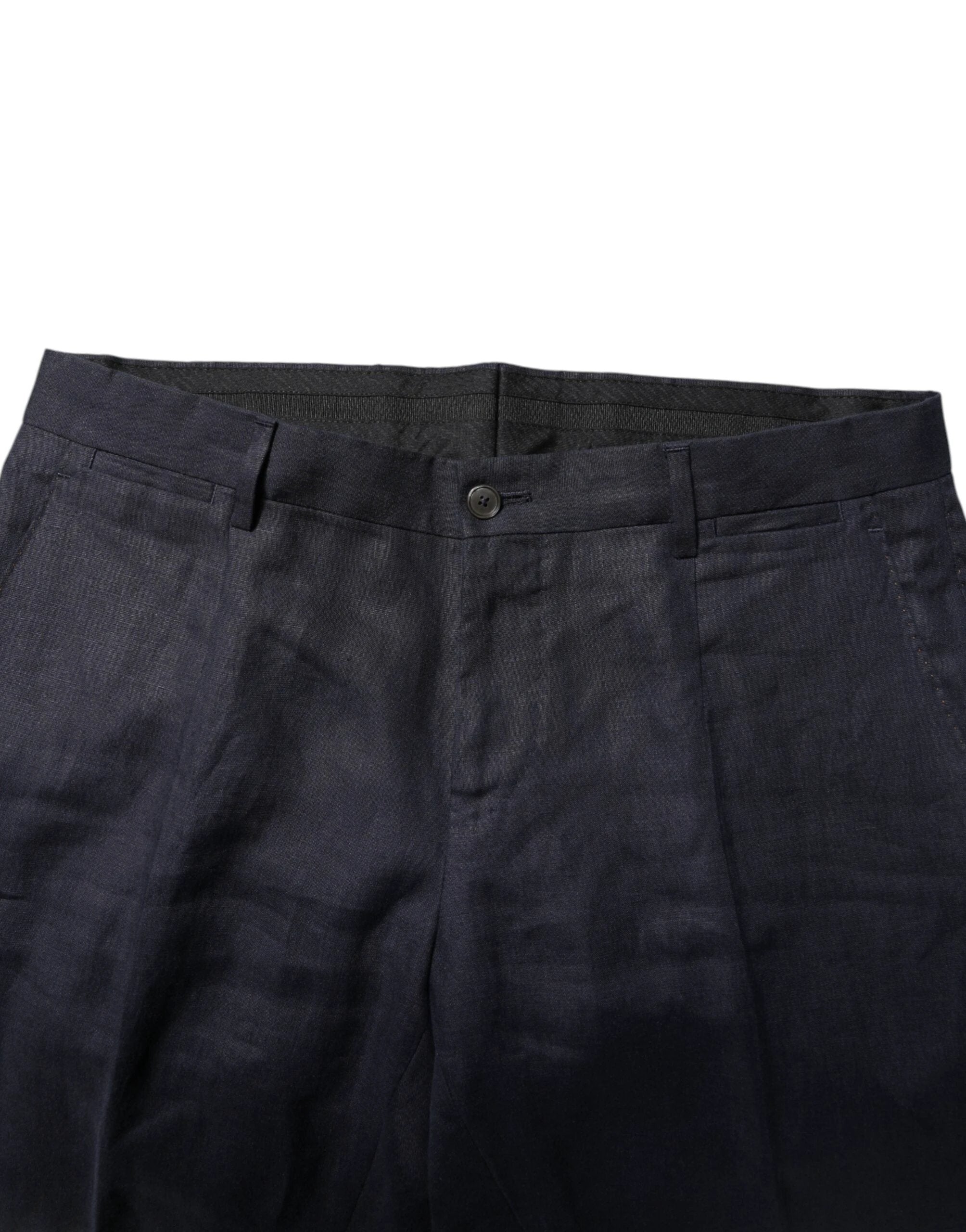 Dolce & Gabbana Dark Blue Double Breasted 2 Piece Suit by Dolce & Gabbana