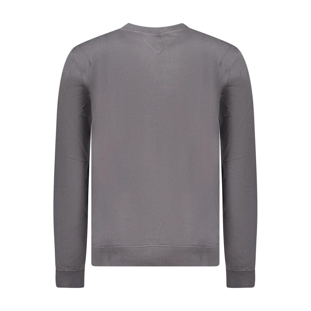 Tommy Hilfiger Grigio Cotton Men's Sweatshirt