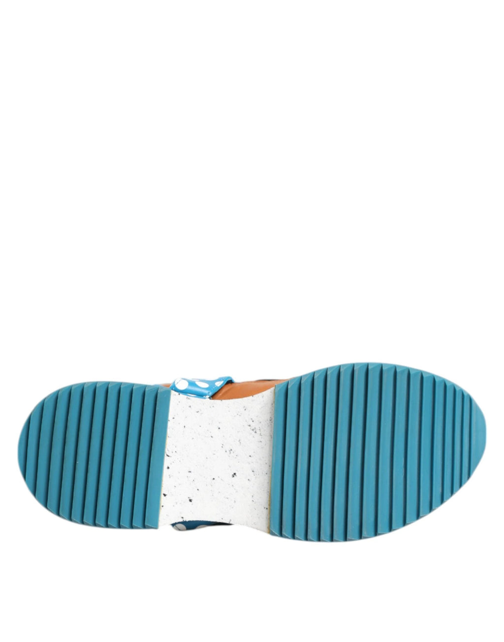 Dolce & Gabbana Multicolor Leather Low Top Sneakers Shoes by Dolce & Gabbana