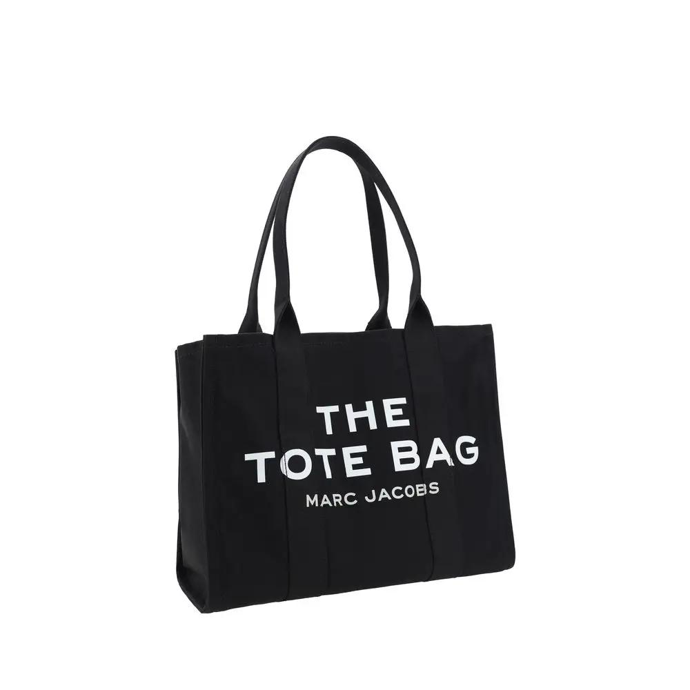 Sac bandoulière Marc Jacobs en coton noir