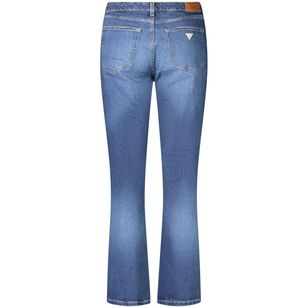 Jean droit Guess Jeans bleu en coton pour femme