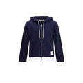 Sweat-shirt bleu en coton Thom Browne