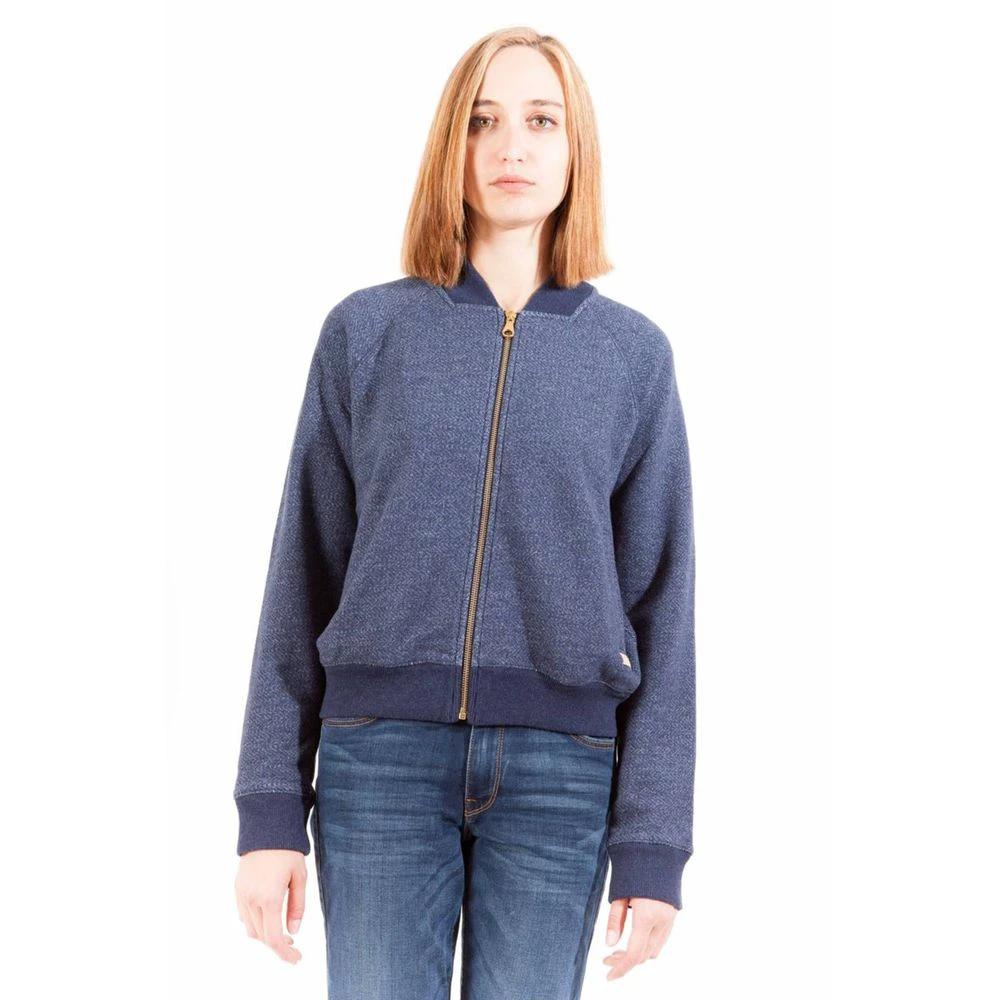 Gant Blue Cotton Women Sweatshirt by Gant