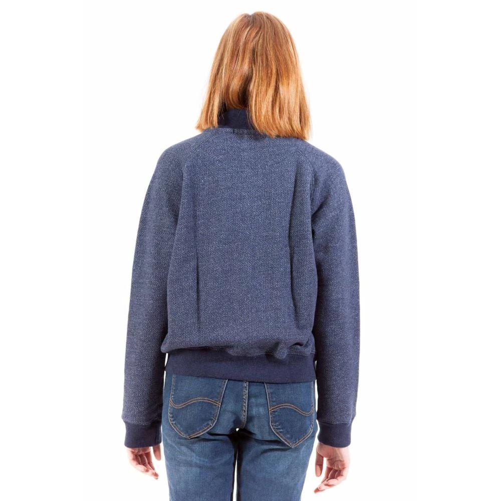 Gant Blue Cotton Women Sweatshirt by Gant