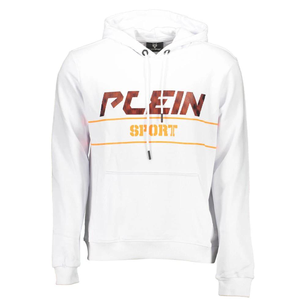 Plein Sport "Bianco Cotton Men Sweatshirt" by Plein Sport