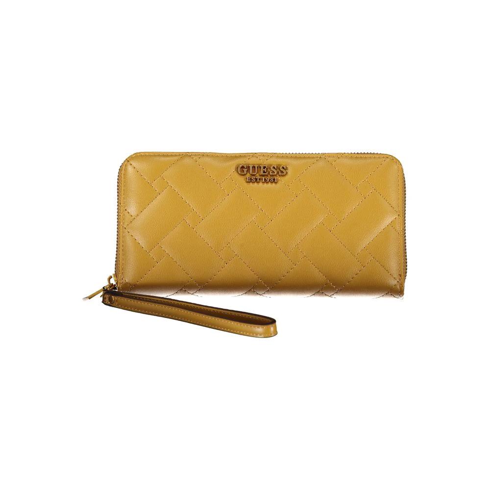 Guess Jeans Yellow Polyurethane Women Wallet by Guess Jeans
