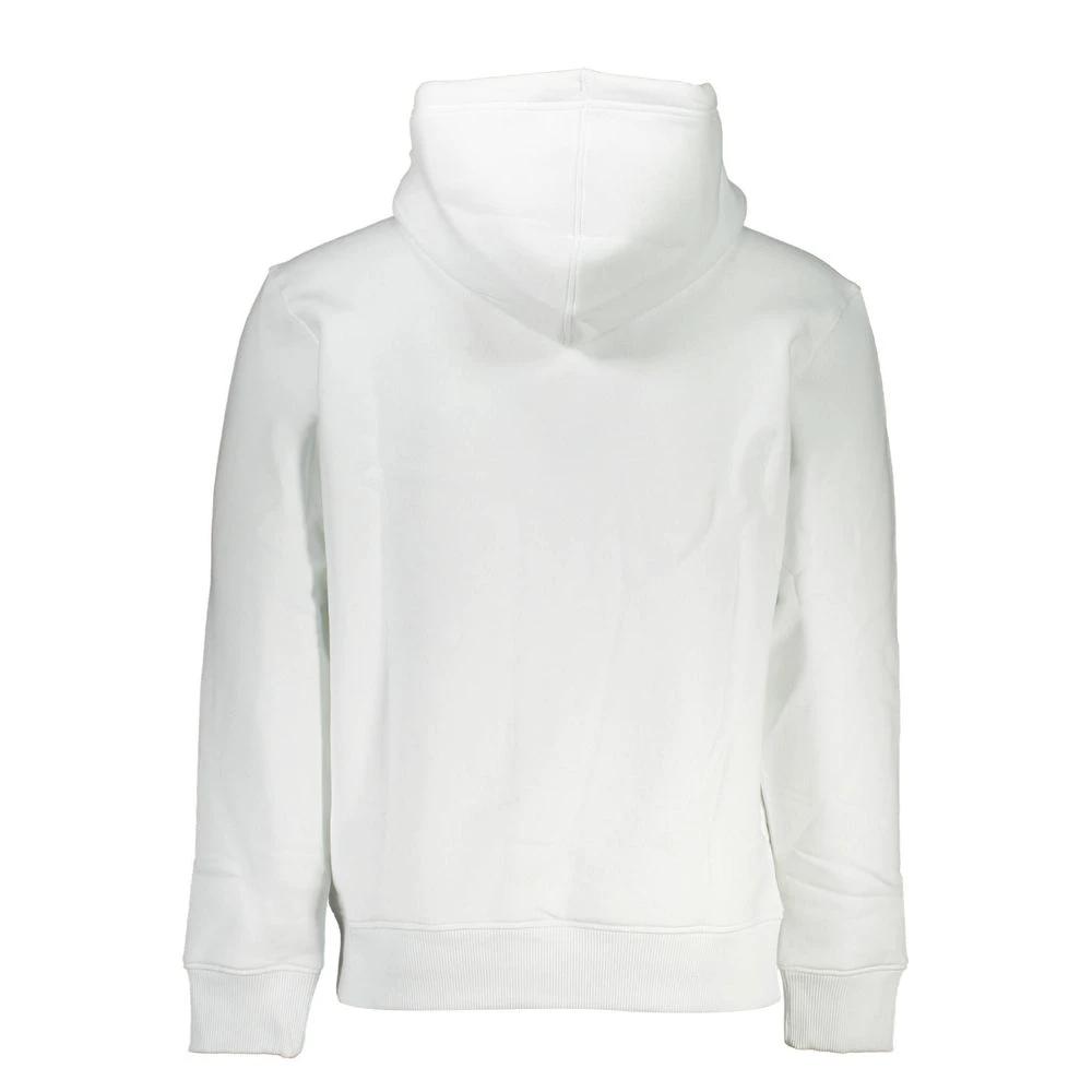 Sweat-shirt Calvin Klein blanc en coton pour homme
