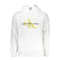 Calvin Klein White Cotton Men Sweatshirt Calvin Klein