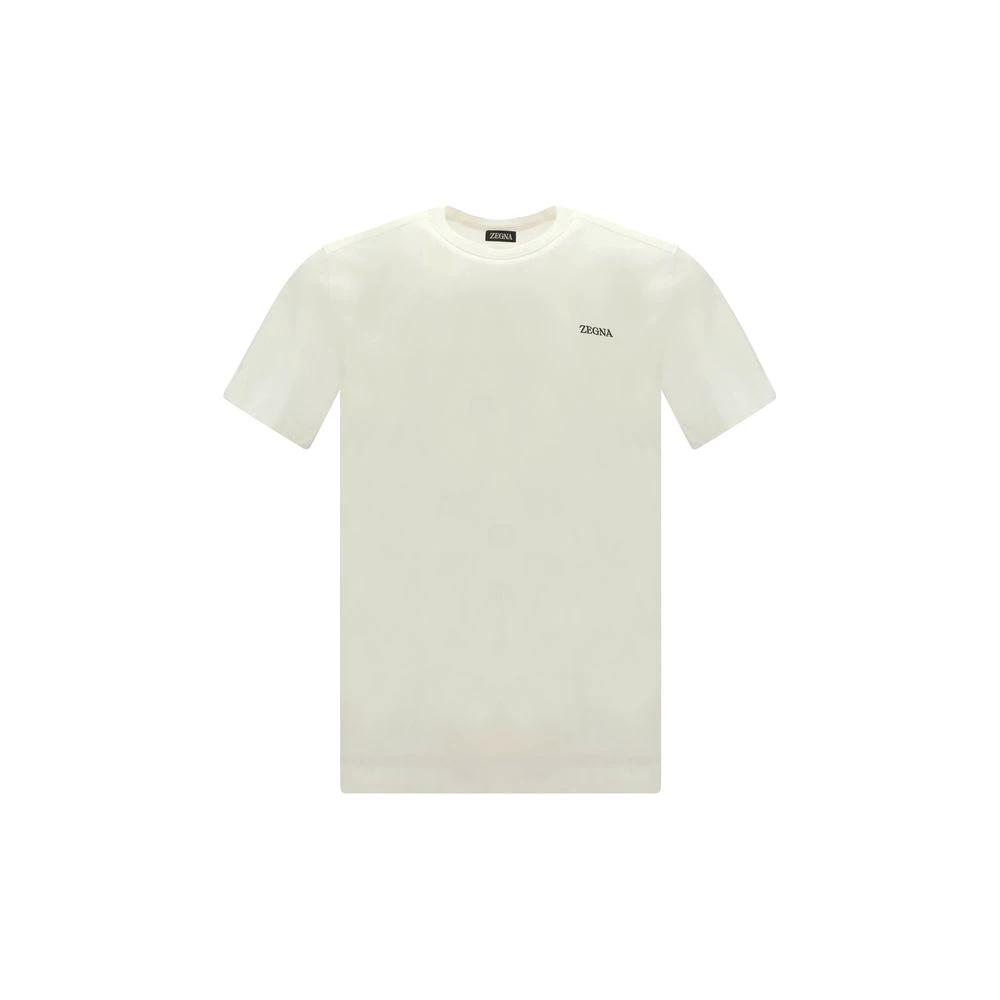 ZEGNA White Cotton T-Shirt by ZEGNA