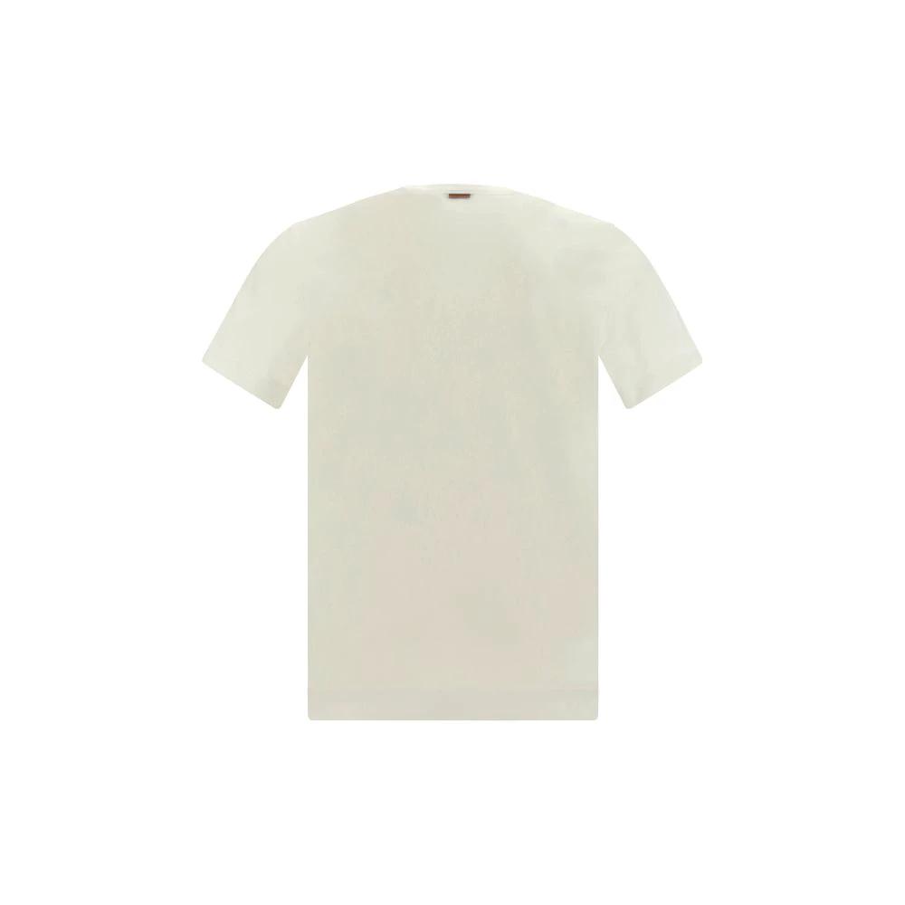 ZEGNA White Cotton T-Shirt by ZEGNA