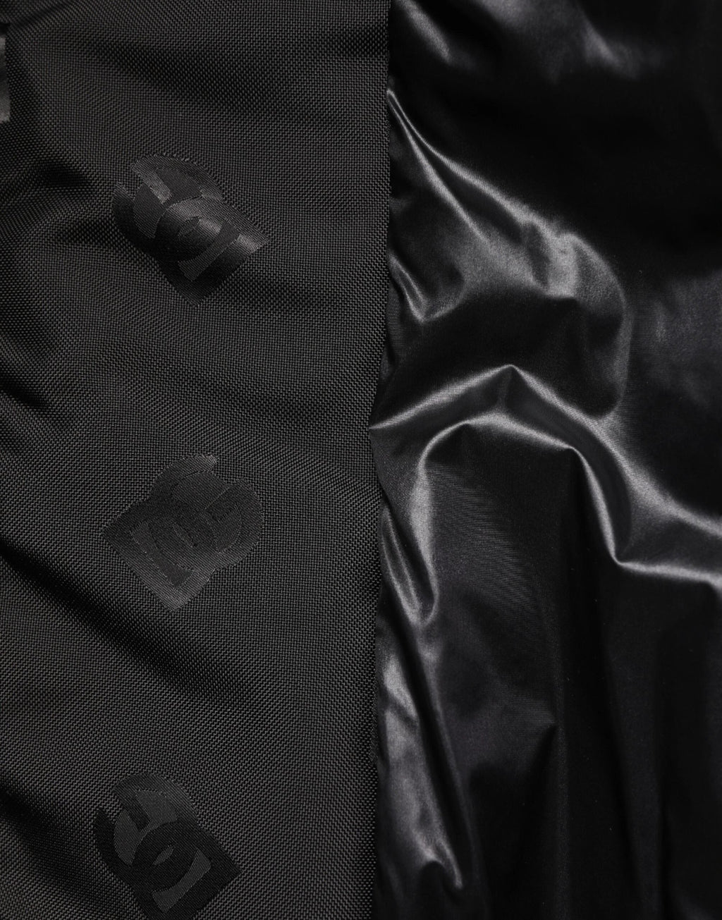 Dolce & Gabbana Black Cargo Windbraker Logo Mania Jacket by Dolce & Gabbana