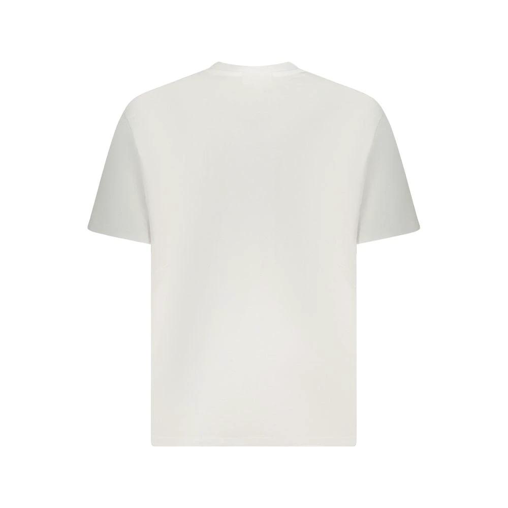 Calvin Klein White Cotton Mens T-Shirt