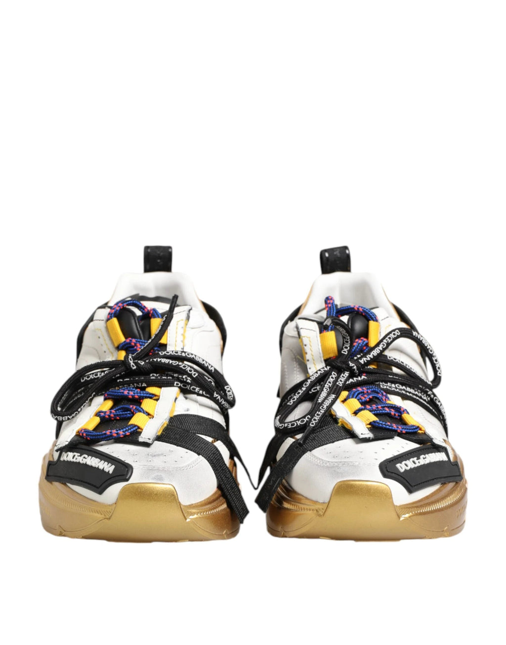 Dolce & Gabbana Multicolor Daymaster Low Top Sneakers Shoes by Dolce & Gabbana