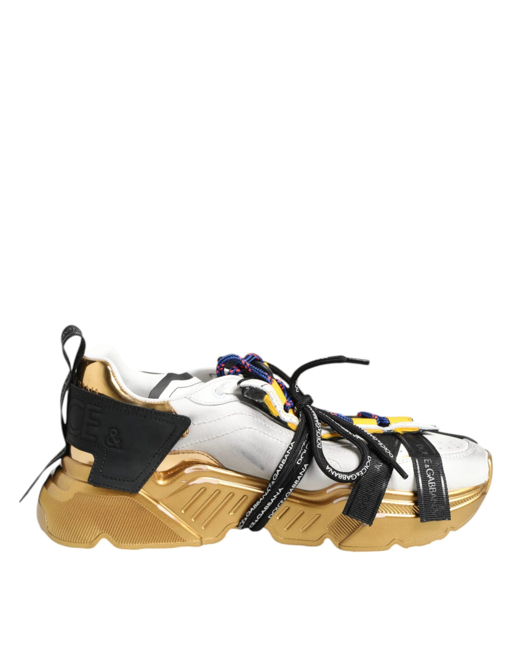 Dolce & Gabbana Multicolor Daymaster Low Top Sneakers Shoes by Dolce & Gabbana