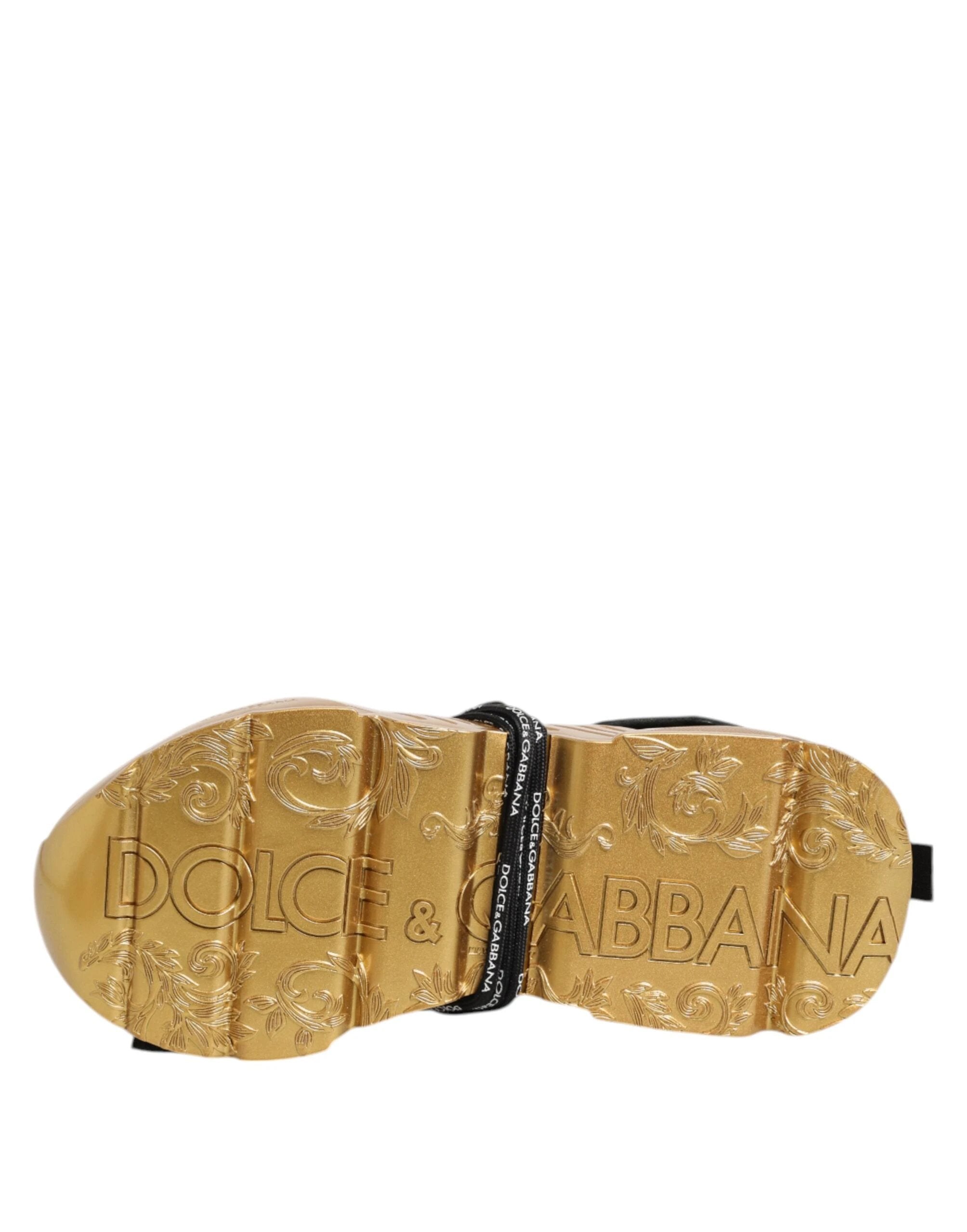 Dolce & Gabbana Multicolor Daymaster Low Top Sneakers Shoes by Dolce & Gabbana