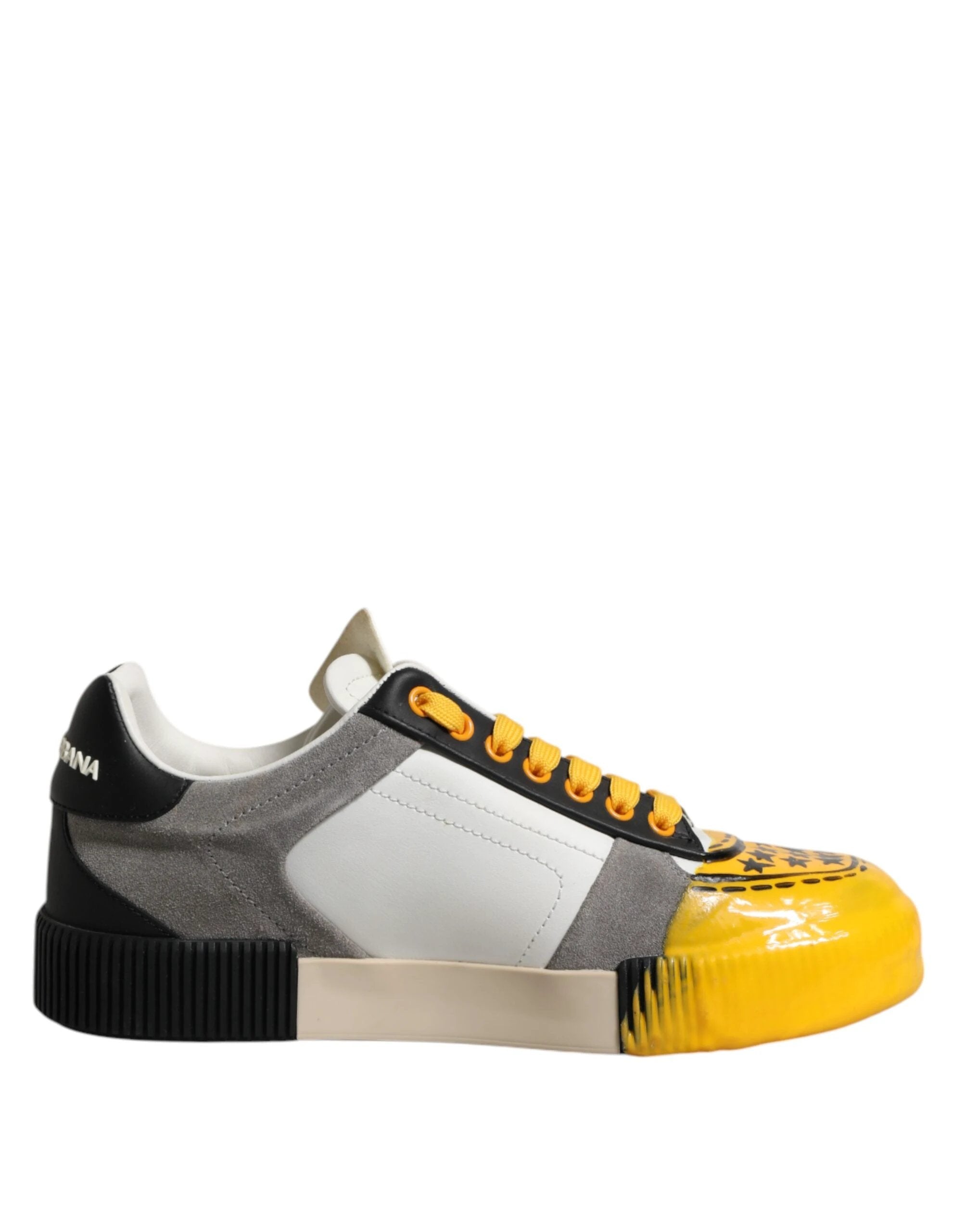 Dolce & Gabbana Multicolor MIAMI Low Top Sneakers Shoes by Dolce & Gabbana