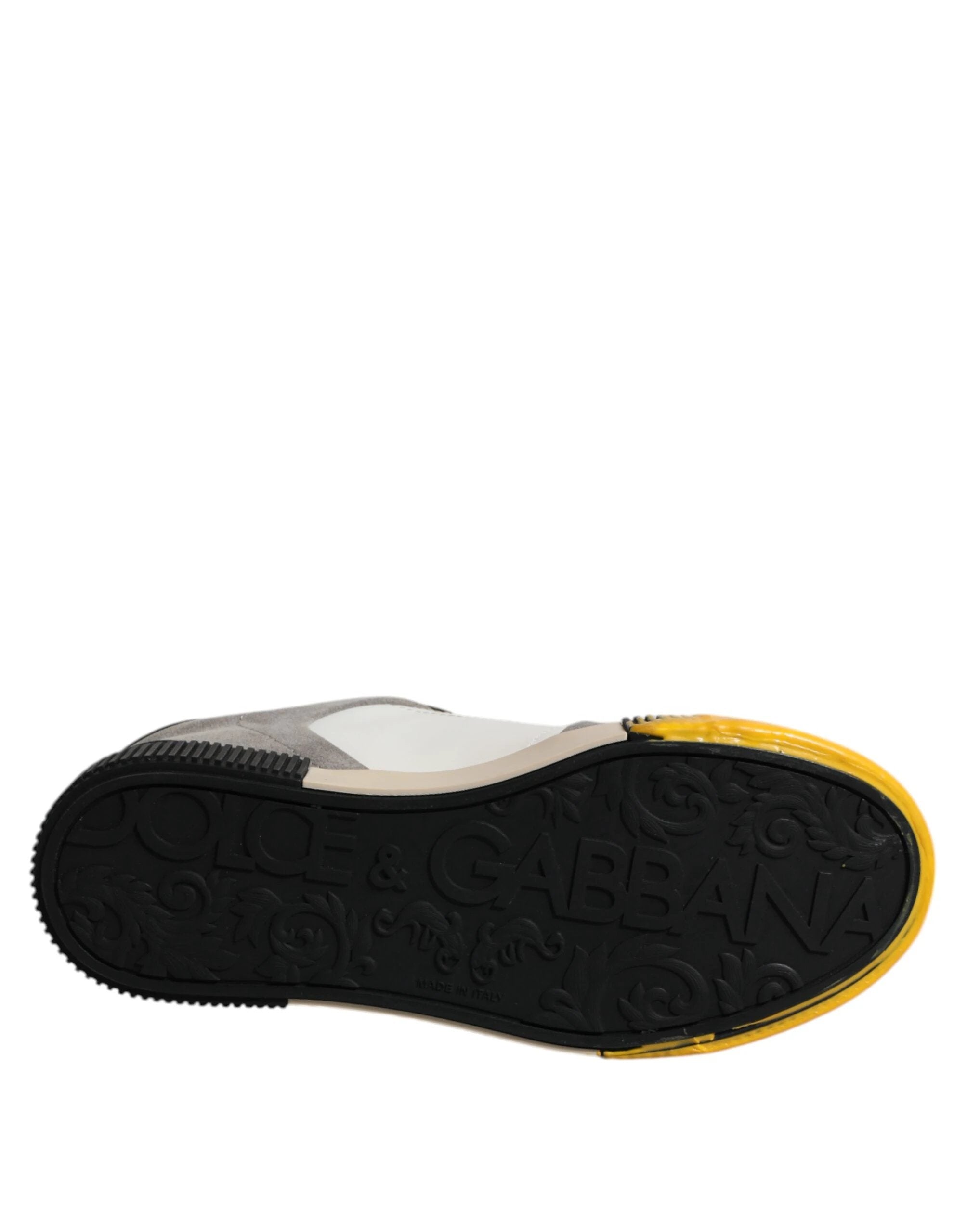 Dolce & Gabbana Multicolor MIAMI Low Top Sneakers Shoes by Dolce & Gabbana