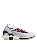 Dolce & Gabbana White SORRENTO Sport Stretch Sneakers Shoes by Dolce & Gabbana