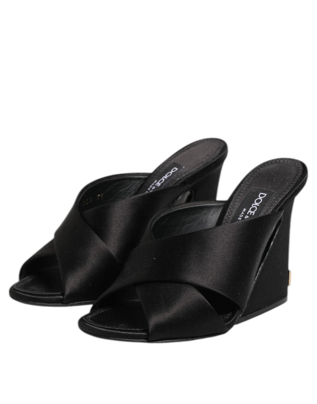Dolce & Gabbana Black Keira Baroque High Heel Sandals Shoes by Dolce & Gabbana