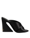 Dolce & Gabbana Black Keira Baroque High Heel Sandals Shoes by Dolce & Gabbana
