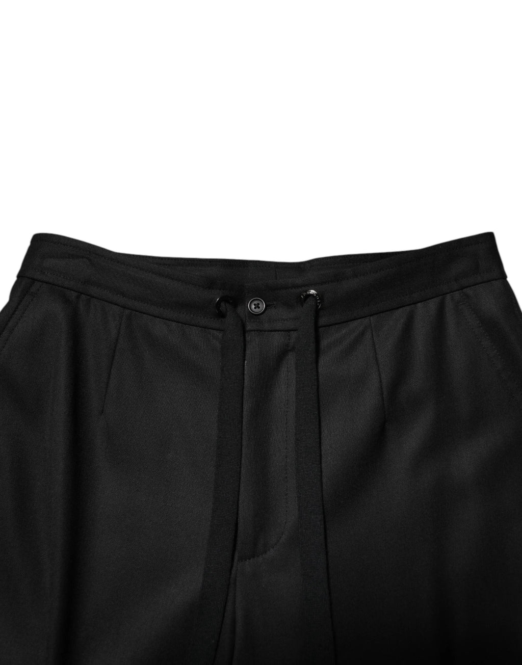 Dolce & Gabbana Solid Black Cargo Jogger Men Sweatpants Pants by Dolce & Gabbana