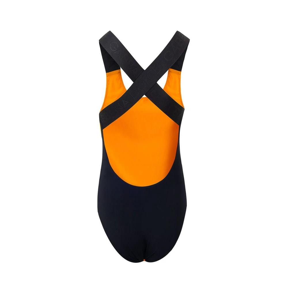 Dolce & Gabbana Orange Polyester One-Piece Swimsuit by Dolce & Gabbana