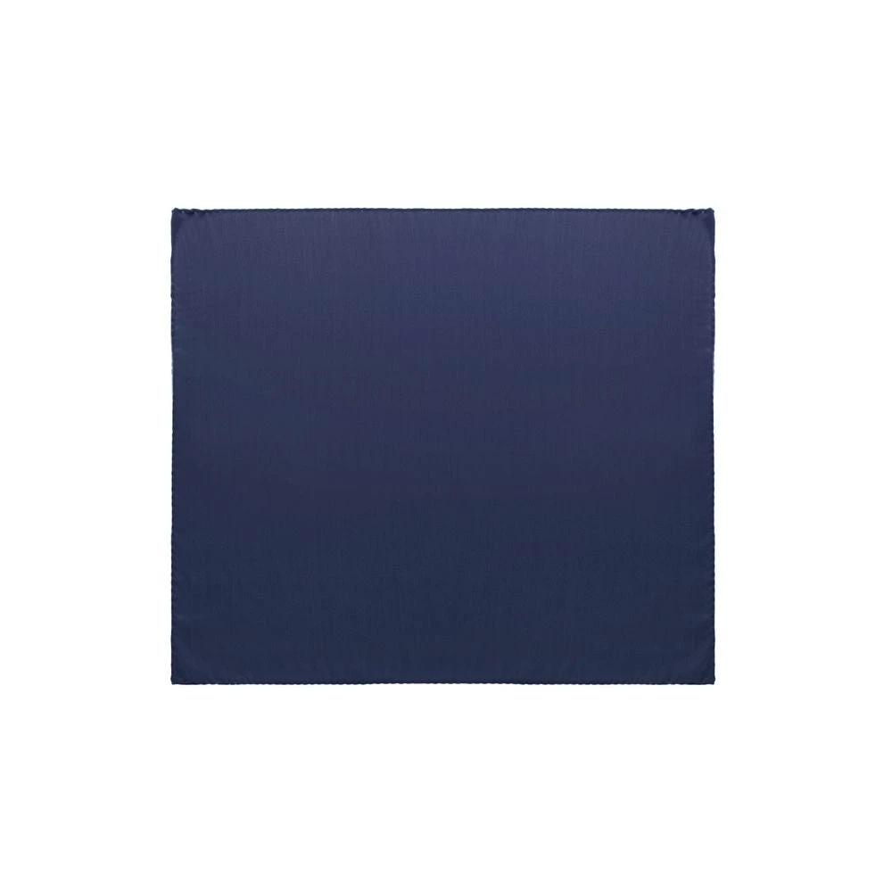 Dolce & Gabbana Blue Silk Pocket Square by Dolce & Gabbana