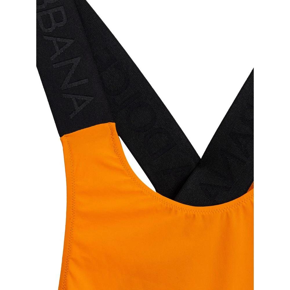 Dolce & Gabbana Orange Polyester One-Piece Swimsuit by Dolce & Gabbana