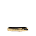 Dolce & Gabbana Gold Leather Regular Belt by Dolce & Gabbana