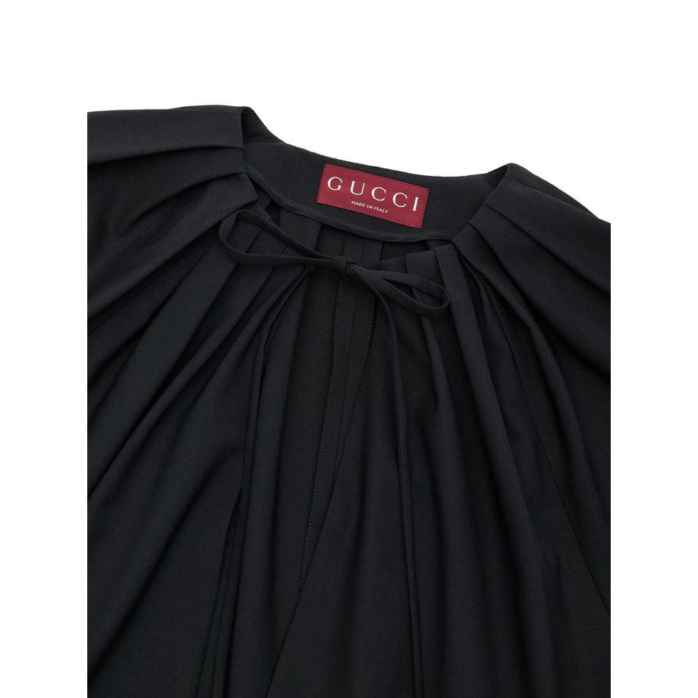 Gucci Black Wool Jumpsuit by Gucci