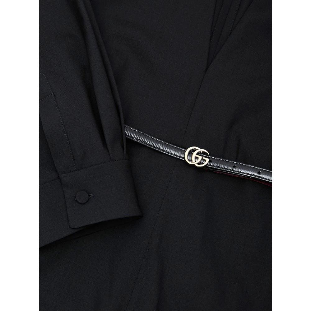 Gucci Black Wool Jumpsuit by Gucci