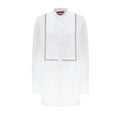 Gucci White Cotton Blouse by Gucci