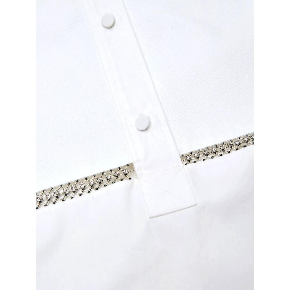 Gucci White Cotton Blouse by Gucci