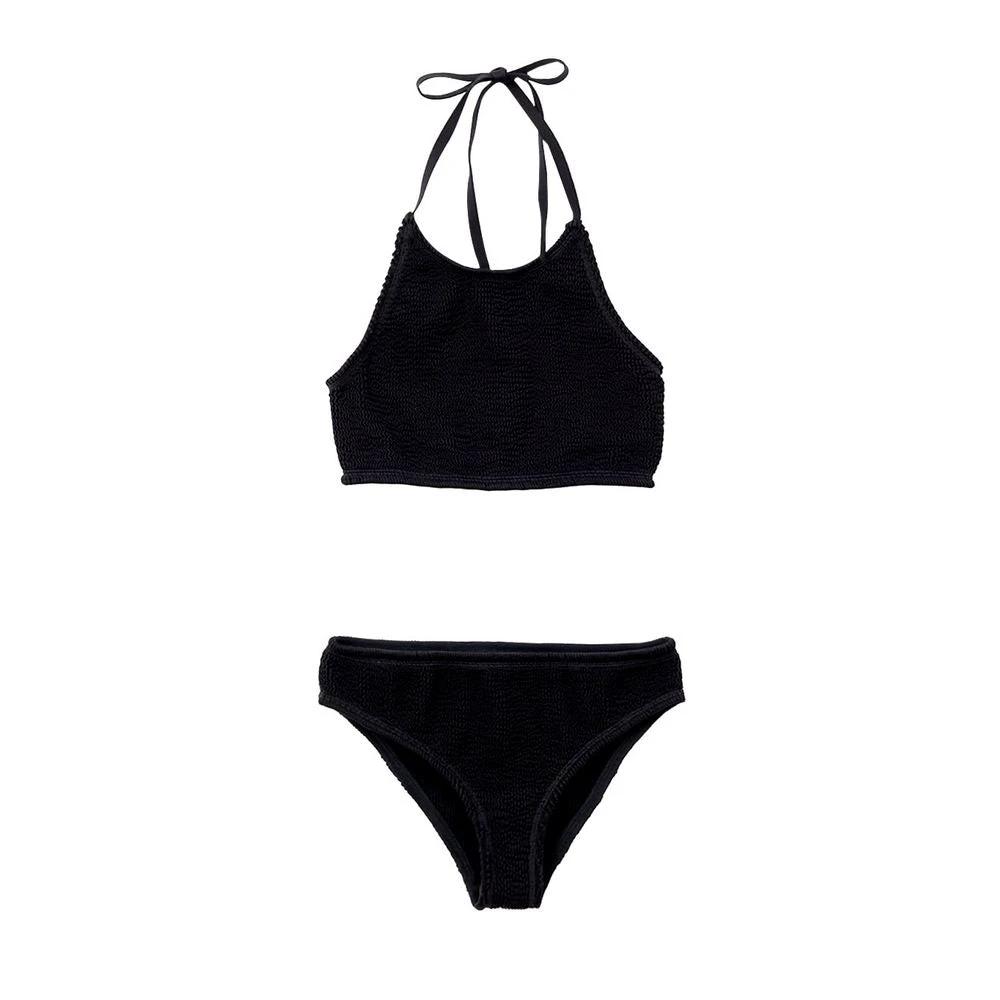 Bottega Veneta Black Polyamide Bikini by Bottega Veneta