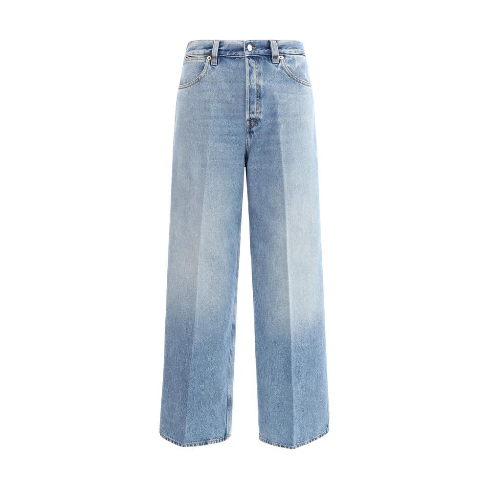 Gucci Light Blue Cotton Jeans Denim by Gucci