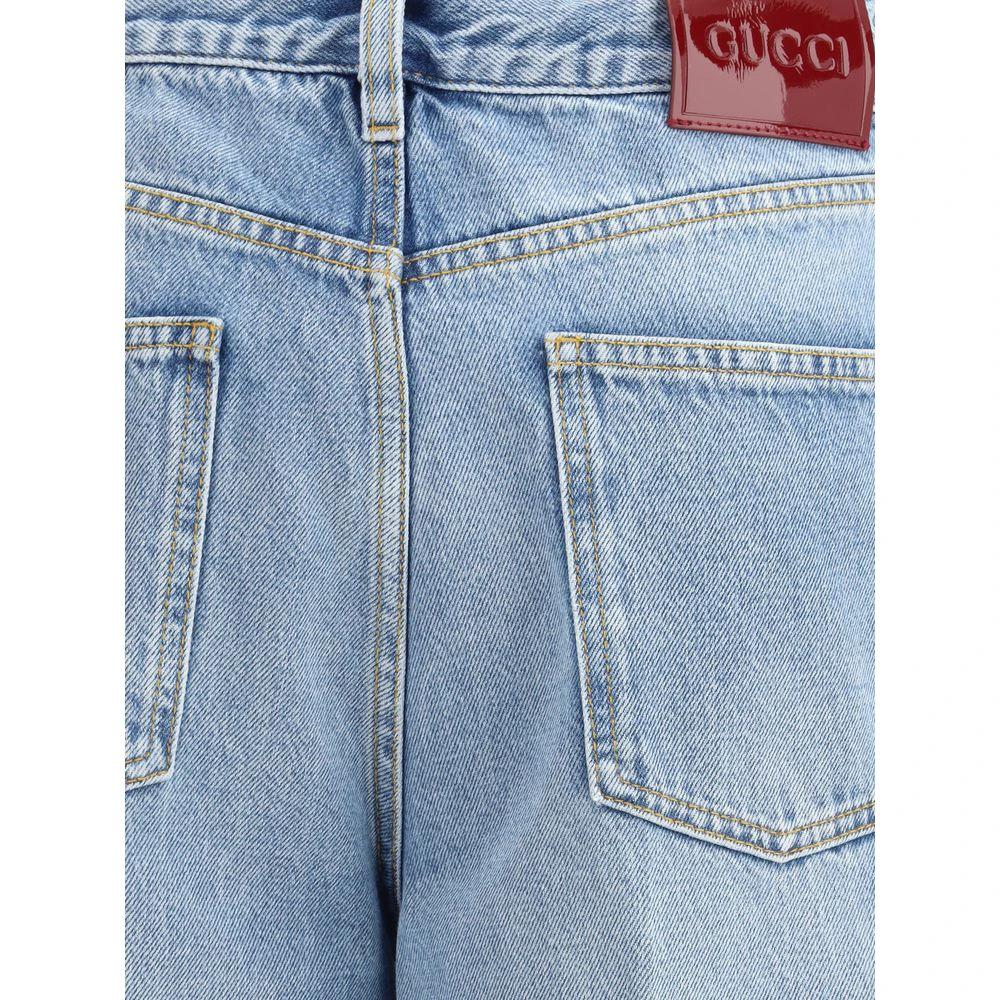 Gucci Light Blue Cotton Jeans Denim by Gucci