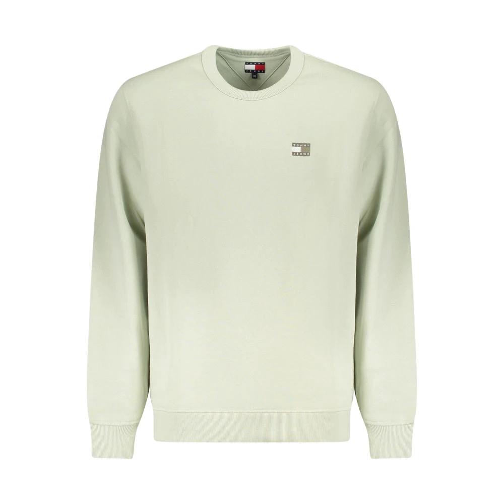 Sweat-shirt Tommy Hilfiger Verde en coton pour homme