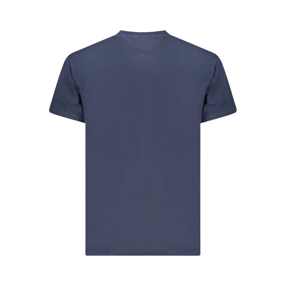 Tommy Hilfiger Blue Cotton Men's T-Shirt