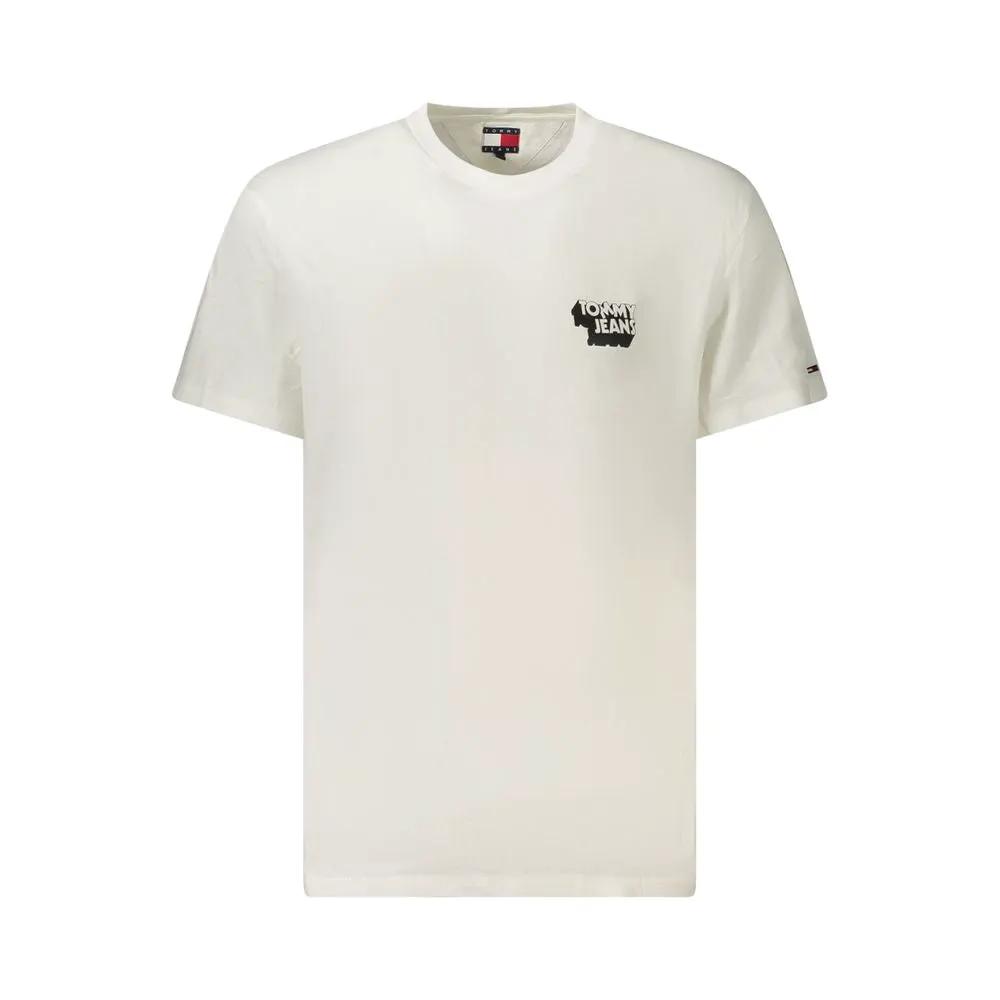 T-shirt homme Tommy Hilfiger Bianco en coton
