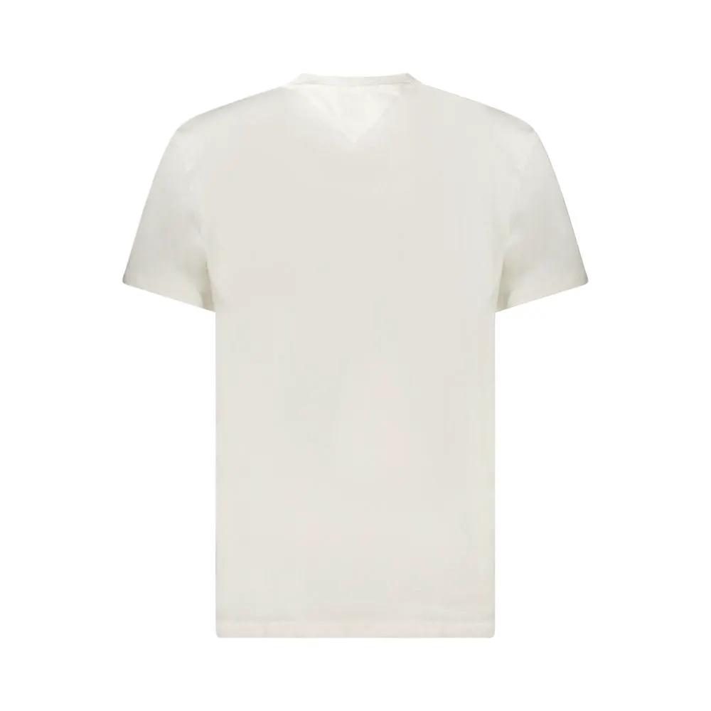 T-shirt homme Tommy Hilfiger Bianco en coton