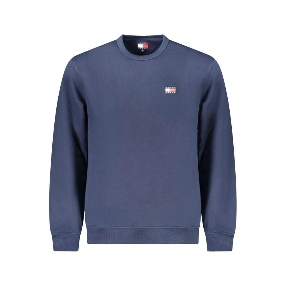Sweat-shirt Tommy Hilfiger bleu en coton pour homme