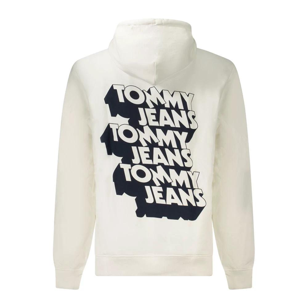 Tommy Hilfiger White Cotton Men's Sweatshirt